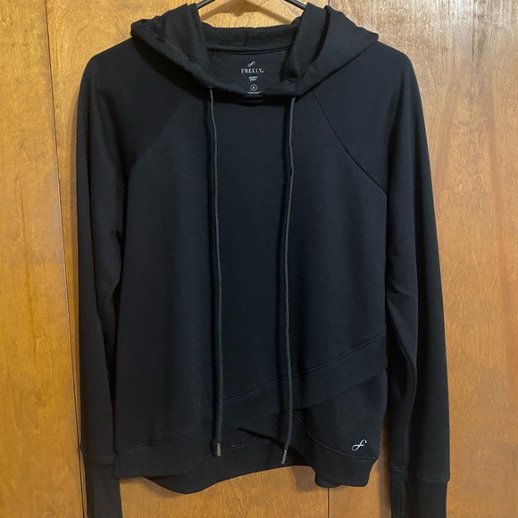 Freely Women’s Jackie Overlap Hoodie - Picture 1 of 4